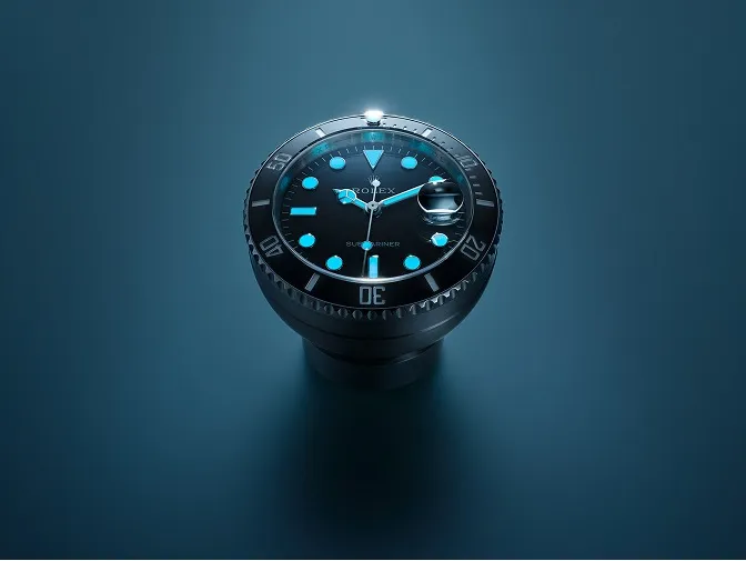 Calendar clock Honoring the Submariner