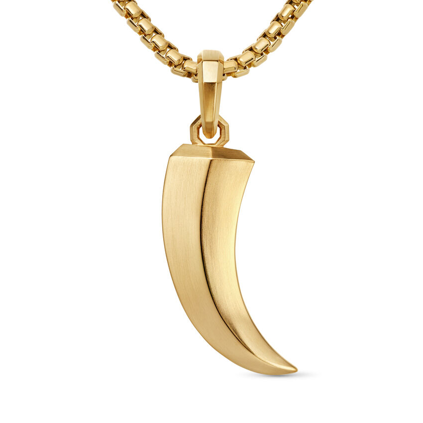 Roman Claw Amulet in 18K Yellow Gold, 42.6mm