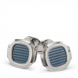 18W PATEK PHILIPPE NAUTILUS BLUE-GRAY CUFF LINKS