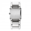 0.47 D-E Vvs SS Quartz Gray Dial Rectangular Diamond Case