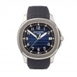 18K White Gold 42.2Mm  Auto Aquanaut Blue Dial  Strap