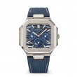 PT PATEK PHILIPPE CUBITUS PERPETUAL CALENDAR SKELETON BLUE STRAP
