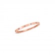 18K Rose Gold Verona Collection Diamond Bangle