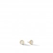 18K Yellow Gold Jaipur Collection Mother of Pearl Stud Earrings