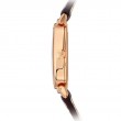 18K Rose Gold Manual Wind 0.33Ctw Dia Flange Silver Roman Gondolo Watch Strap