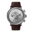 Runwell Chrono 47mm, Cattail Brown Leather Strap