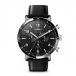 Canfield Sport, 45mm, Black Leather Strap