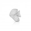 18K White Gold Stelle in Fiore Giardini Segreti Diamond Petal Ring