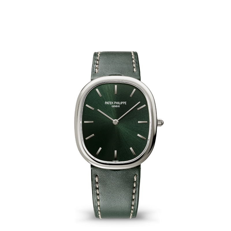 PATEK PHILIPPE GOLDEN ELLIPSE MEDIUM SIZE OLIVE GREEN