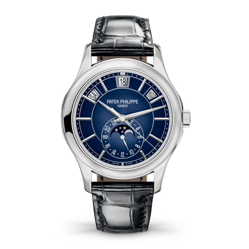 18W PATEK PHILIPPE ANNUAL CALENDAR WATCH - 5205G-013