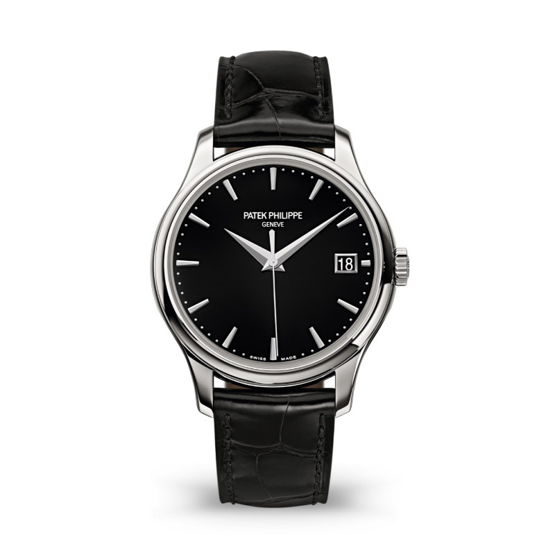 Patek Philippe Calatrava Automatic Date Black Dial Watch 5227G-010 - 5227G-010