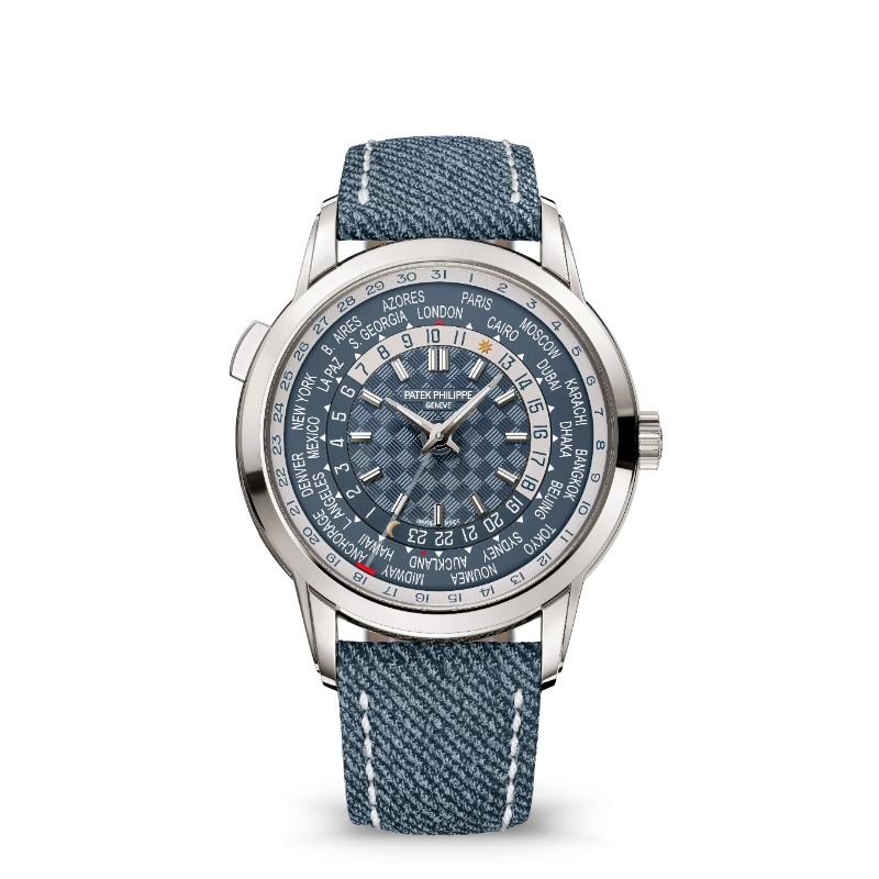 PATEK PHILIPPE COMPLICATION WORLD TIME BLUE-GRAY - 5330G-001