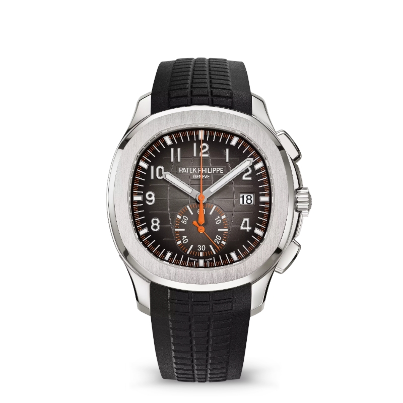 SS PATEK PHILIPPE AQUANAUT CHRONOGRAPH WATCH - 5968A-001