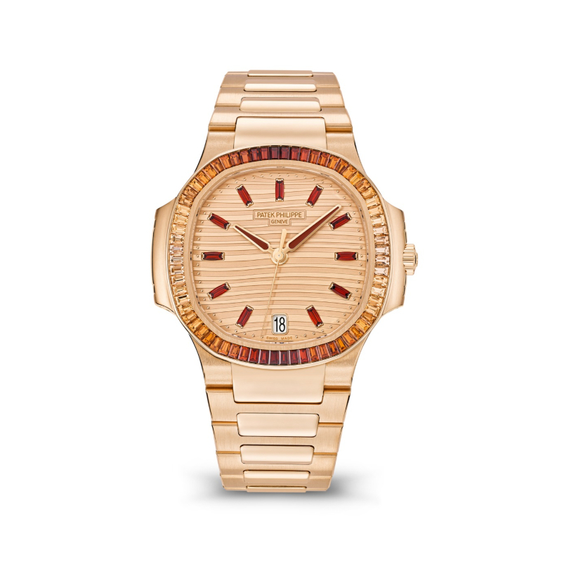 18R PATEK PHILIPPE LADIES NAUTILUS WATCH SPESSARTI - 7118/1300R-001