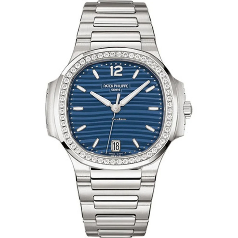 Ss 35Mm Auto Blue Opaline Dial Nautilus Bracelet