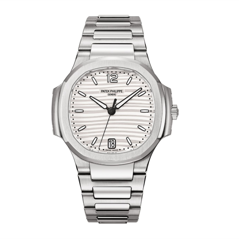 Patek Philippe Ladies' Nautilus Silver Dial Stainless Steel 7118/1A-010