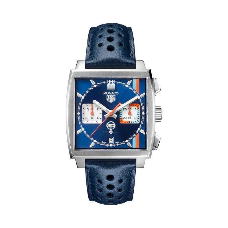 39mm Automatic Monaco Gulf Watch - 3506