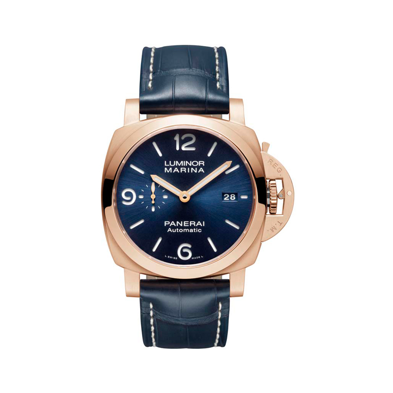 Luminor Marina Goldtech™ Sole Blu - 44mm - PAM01112