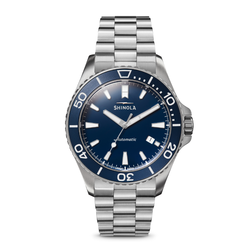 Shinola 43mm Lake Michigan Monster Automatic Watch - S0120191429/S0120191430