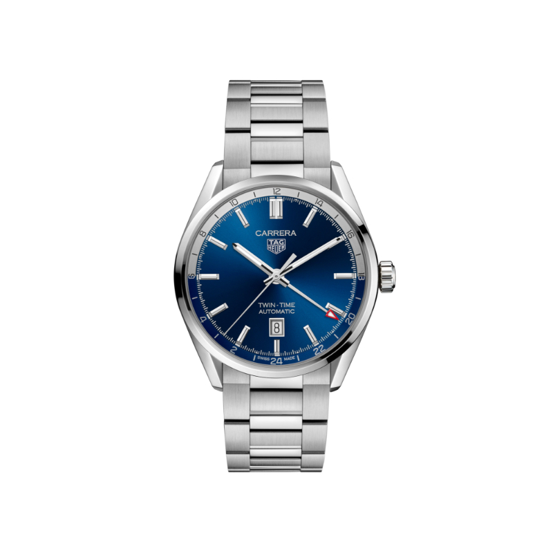 41mm Carerra Twin-Time Watch - WBN201A.BA0640