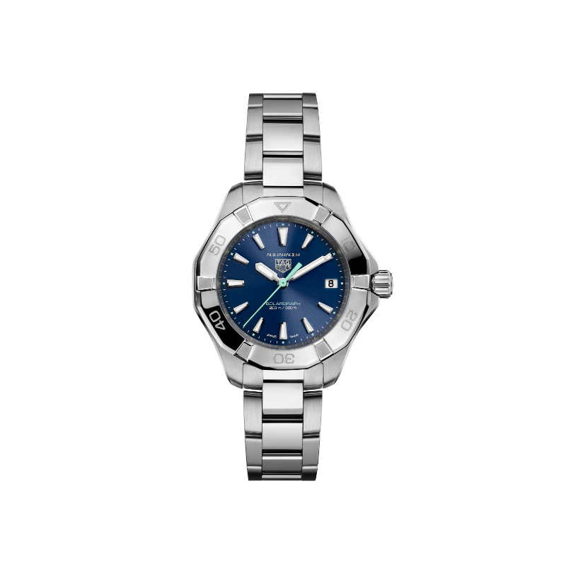 TAG HEUER AQUARACER 34MM BLUE DIAL BRACELET