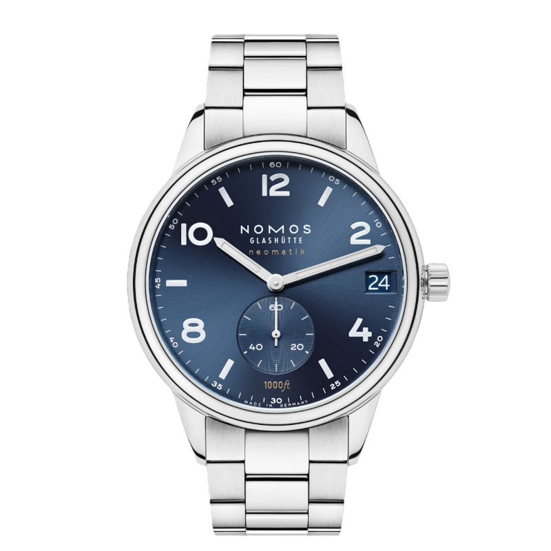 NOMOS Glashütte Club Sport Neomatik 42 Date Blue Watch - 782