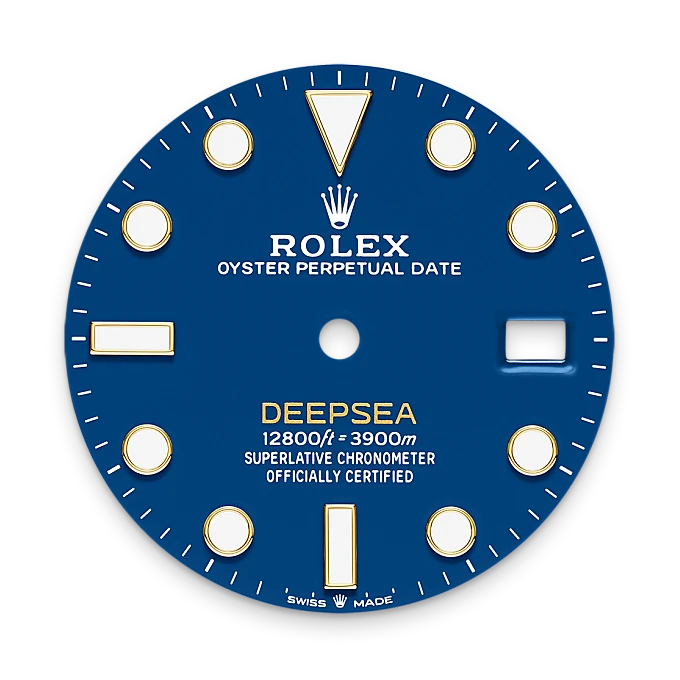 Blue dial